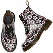 MARTENSY MODEL DR. MARTENS PASCAL 1460 PANSY FAYRE BLACK RED - 5