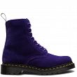 MARTENSY MODEL DR. MARTENS 1460 PASCAL VELVET DUSTY VIOLET - 4