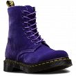 MARTENSY MODEL DR. MARTENS 1460 PASCAL VELVET DUSTY VIOLET - 2