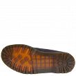 MARTENSY MODEL DR. MARTENS 1461 WAXED FULL GRAIN LEATHER CHESTNUT BROWN - 8