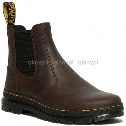 MARTENSY MODEL DR. MARTENS TRACT EMBURY DARK BROWN CRAZY HORSE