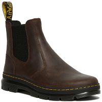 MARTENSY MODEL DR. MARTENS TRACT EMBURY DARK BROWN CRAZY HORSE