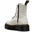 MARTENSY MODEL DR. MARTENS QUAD RETRO JADON WHITE POLISHED SMOOTH - 4