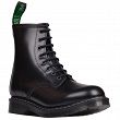 SOLOVAIR SOL08 CLASSIC BLACK Hi-Shine grey stitching - 3