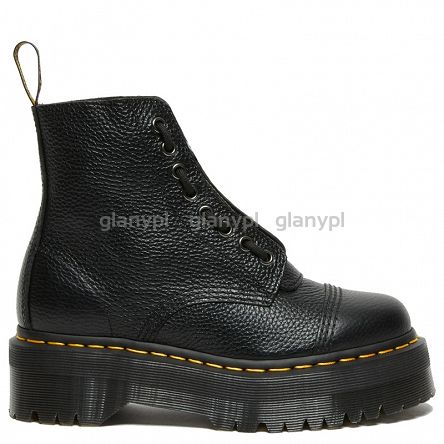 MARTENSY MODEL DR. MARTENS QUAD SINCLAIR MILLED NAPPA BLACK