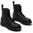 MARTENSY MODEL DR. MARTENS 1460 PASCAL MONO VIRGINIA BLACK - 4