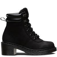 MARTENSY MODEL DR. MARTENS PARADE SYLVIA BLACK (OCIEPLANE)