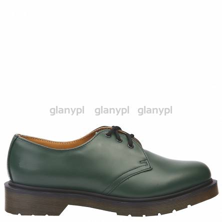 MARTENSY MODEL DR. MARTENS 1461 PW GREEN SMOOTH (bez żółtej nitki)