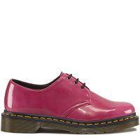 MARTENSY MODEL DR. MARTENS 1461 VEGAN HOT PINK CAMBRIDGE BRUSH