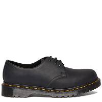 MARTENSY MODEL DR. MARTENS 1461 WAXED FULL GRAIN LEATHER BLACK