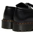 MARTENSY MODEL DR. MARTENS ADRIAN BEX BLACK SMOOTH yellow stitching - 8