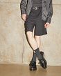 MARTENSY MODEL DR. MARTENS ADRIAN BEX BLACK SMOOTH yellow stitching - 9