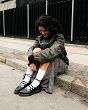 MARTENSY MODEL DR. MARTENS CORE POINTED ELPHIE II LACE UP SHOE VIRGINIA BLACK - 8