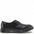 MARTENSY MODEL DR. MARTENS RAW SHOE LACED MONO BLACK - 2