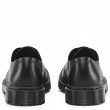 MARTENSY MODEL DR. MARTENS RAW SHOE LACED MONO BLACK - 5