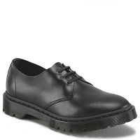 DR. MARTENS RAW SHOE LACED MONO BLACK