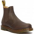 MARTENSY MODEL DR. MARTENS 2976 DARK BROWN CRAZY HORSE yellow stitching - 2