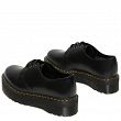 MARTENSY MODEL DR. MARTENS QUAD RETRO 1461 BLACK POLISHED SMOOTH - 4