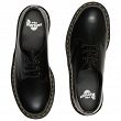 MARTENSY MODEL DR. MARTENS QUAD RETRO 1461 BLACK POLISHED SMOOTH - 5