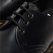 MARTENSY MODEL DR. MARTENS QUAD RETRO 1461 BLACK POLISHED SMOOTH - 6