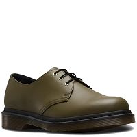 MARTENSY MODEL DR. MARTENS 1461 DM'S OLIVE SMOOTH