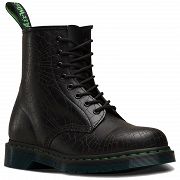 MARTENSY MODEL DR. MARTENS 1460 SKULL WEB LASER SMOOTH BLACK