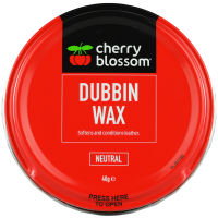 ANGIELSKI DUBBIN WAX - TŁUSZCZ WOSK BEZBARWNY DO SKÓR 40g - CHERRY BLOSSOM