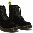 MARTENSY MODEL DR. MARTENS 1460 PASCAL VELVET BLACK - 3