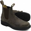 BLUNDSTONE MODEL 1306 CHELSEA RUSTIC BROWN RUSTYKALNY BRĄZ - 2