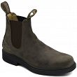 BLUNDSTONE MODEL 1306 CHELSEA RUSTIC BROWN RUSTYKALNY BRĄZ - 3