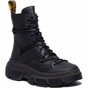 MARTENSY MODEL DR. MARTENS DMXL 8-eye LACE BOOTS LUNAR NAPPA BLACK