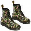 MARTENSY MODEL DR. MARTENS 1460 FLORAL BLOOM BLACK BACKHAND - 3