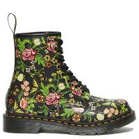 MARTENSY MODEL DR. MARTENS 1460 FLORAL BLOOM BLACK BACKHAND