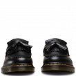 MARTENSY MODEL DR. MARTENS ADRIAN BLACK SMOOTH yellow stitching - 4