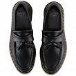 MARTENSY MODEL DR. MARTENS ADRIAN BLACK SMOOTH yellow stitching - 6