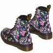 MARTENSY MODEL DR. MARTENS 1460 PASCAL BLACK + MULTI VINTAGE FLORAL BACKHAND - 4