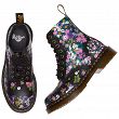 MARTENSY MODEL DR. MARTENS 1460 PASCAL BLACK + MULTI VINTAGE FLORAL BACKHAND - 5