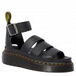 MARTENSY MODEL DR. MARTENS CLARISSA II SHORE QUAD PLATFORM BLACK MILLED NAPPA - 2