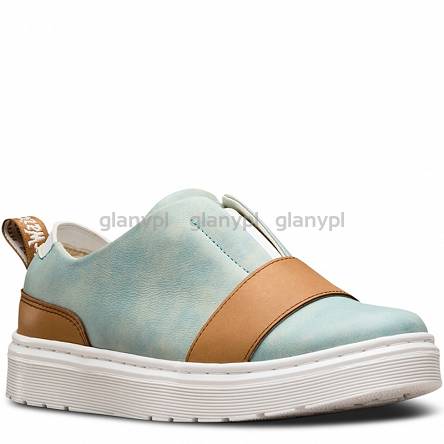 MARTENSY MODEL DR. MARTENS VIBE LYLAH CORONET BLUE + TAN