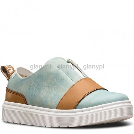 MARTENSY MODEL DR. MARTENS VIBE LYLAH CORONET BLUE + TAN