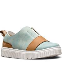 MARTENSY MODEL DR. MARTENS VIBE LYLAH CORONET BLUE + TAN