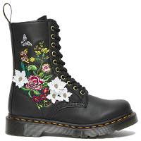 MARTENSY MODEL DR. MARTENS 1490 BLOOM BLACK NAPPA