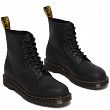 MARTENSY MODEL DR. MARTENS 1460 PASCAL WAXED FULL GRAIN LEATHER BLACK - 3