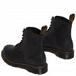 MARTENSY MODEL DR. MARTENS 1460 PASCAL WAXED FULL GRAIN LEATHER BLACK - 4