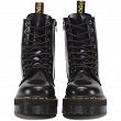 MARTENSY MODEL DR. MARTENS QUAD RETRO JADON BLACK POLISHED SMOOTH - 4
