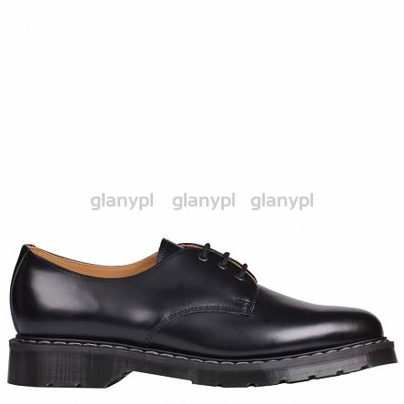 SOLOVAIR SOL03 CLASSIC BLACK Hi-Shine grey stitching
