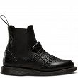 MARTENSY MODEL DR. MARTENS KENSINGTON TINA CROCO BLACK - 2