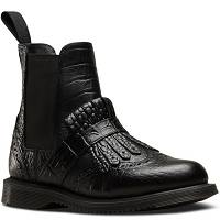 MARTENSY MODEL DR. MARTENS KENSINGTON TINA CROCO BLACK