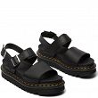 MARTENSY MODEL DR. MARTENS ZEBRILUS VOSS BLACK yellow stitching - 3