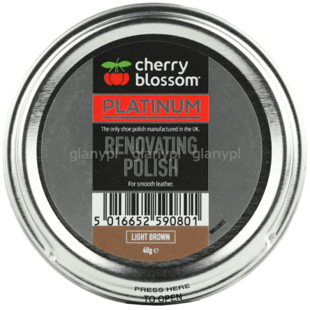 RENOWACYJNA PASTA BRĄZ JASNY  - CHERRY BLOSSOM PLATINUM